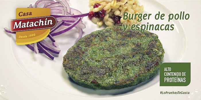 hamburguesa espinacas