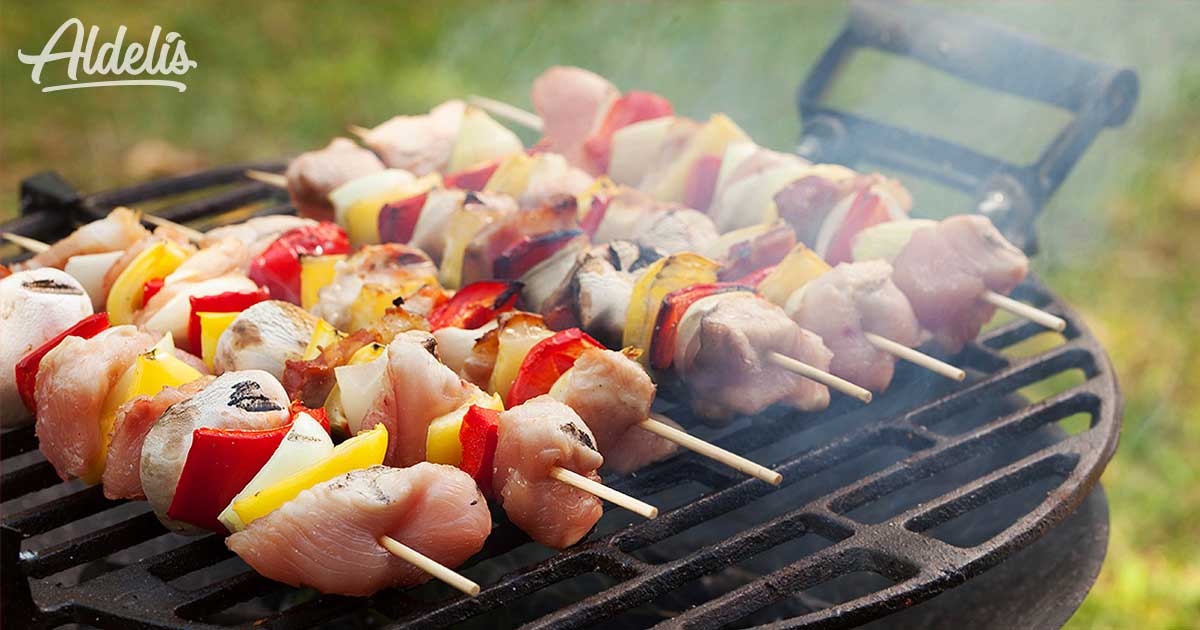 brochetas originales barbacoa