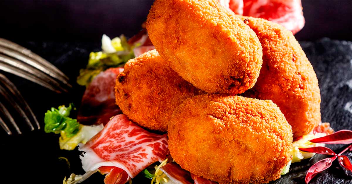 receta casera croquetas jamon