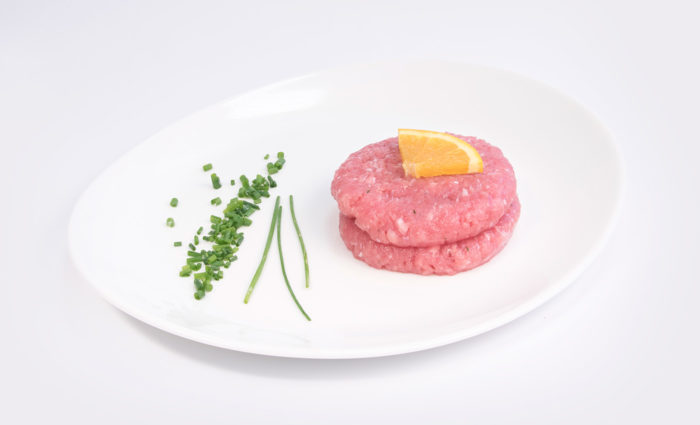 hamburguesa de pavo en situación