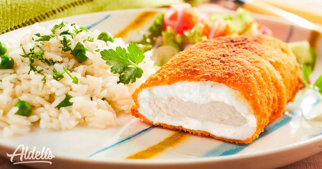 Receta de Pechuga de Pollo con Bechamel