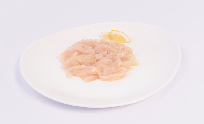 Pechuga de Pollo cortada en Tiras Situación