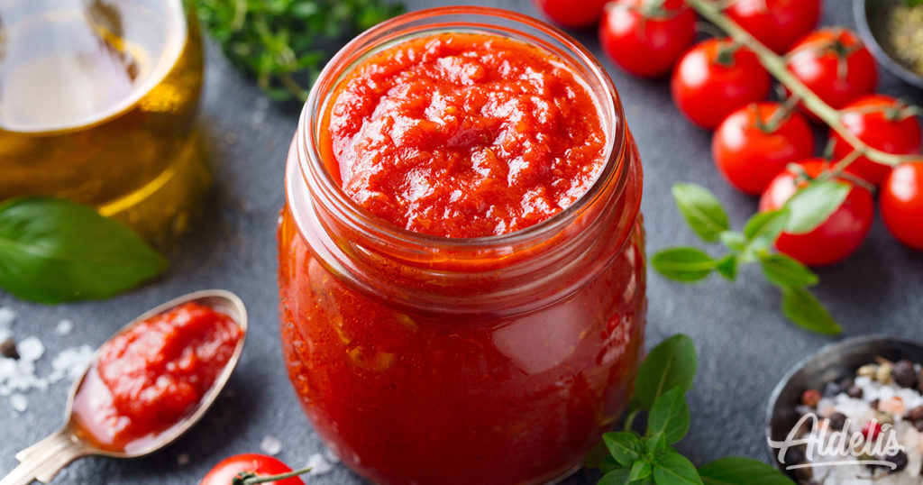 Salsa de tomate Aldelís