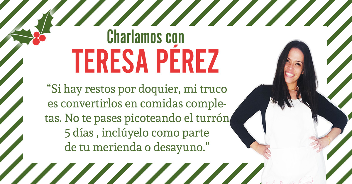 Charlamos con Teresa Pérez