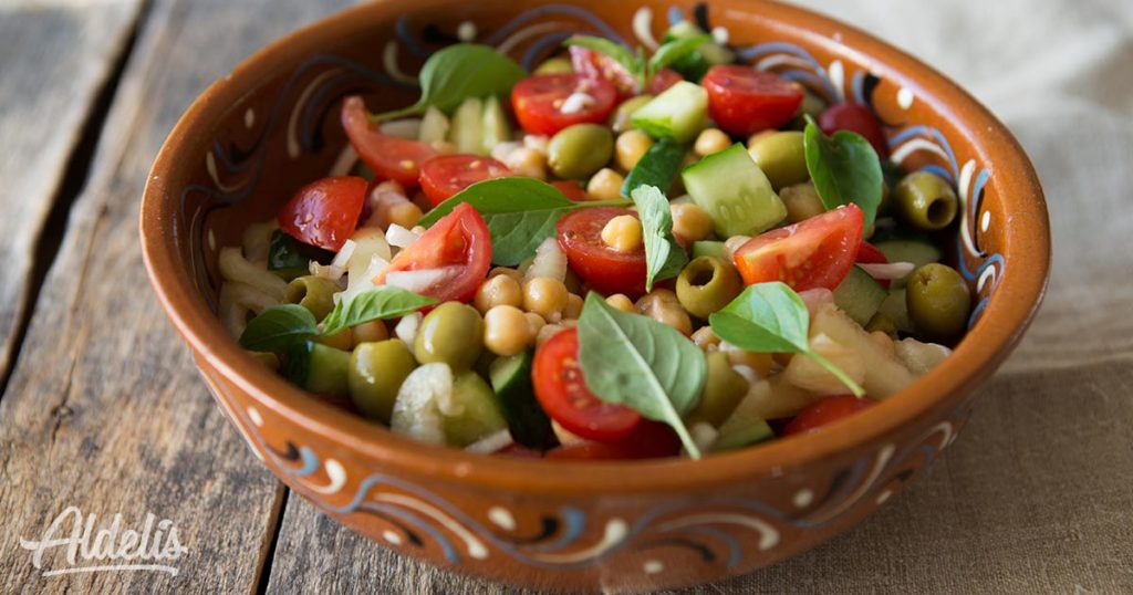 Ensalada-garbanzos