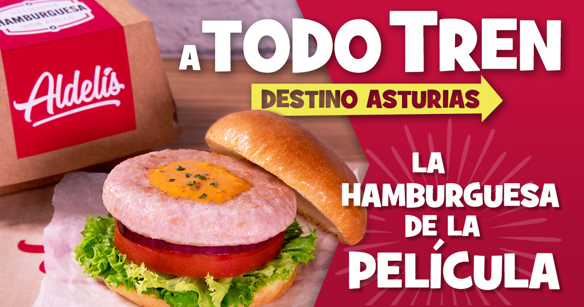 A todo tren, destino Asturias: La hamburguesa de Aldelís