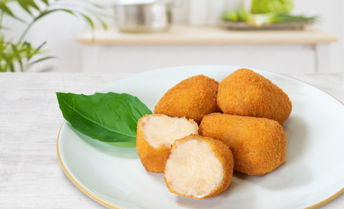 Croquetas de Bacalao Cocinado Rápido Plato
