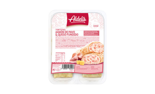 Tortita Jamón de Pavo y Queso Fundido