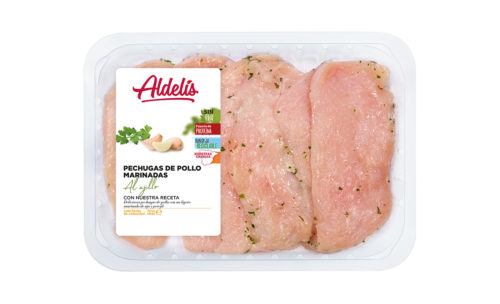Pechuga pollo ajillo