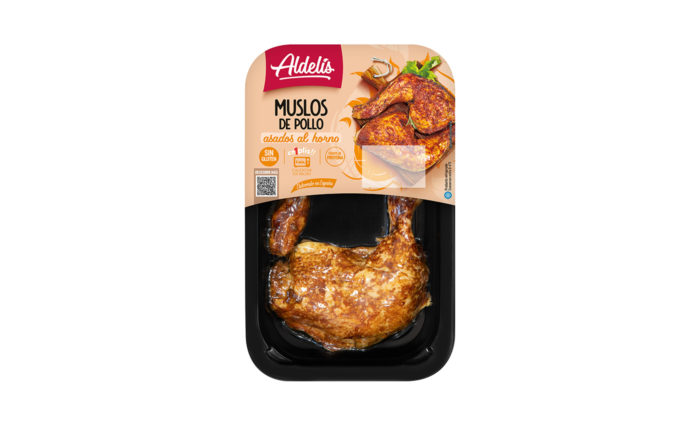 Muslos de pollo asados al horno Aldelís