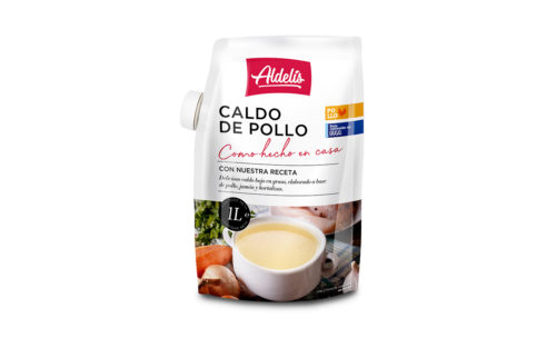 Caldo de pollo Aldelís