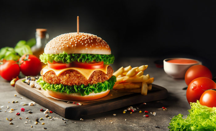 Hamburguesa Pollo Crispy