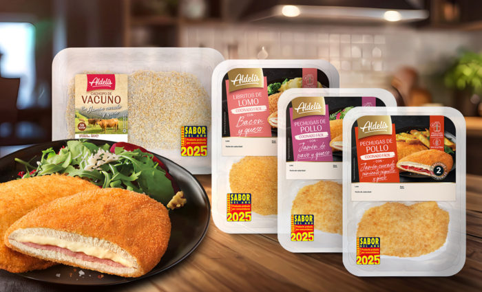 Pechuga Pollo Jamón Pavo Queso Empanado Premiado Sabor Gama