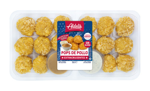 Pops de pollo extracrujientes cocinados