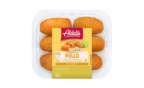 Croquetas pollo jamón cocinado rápido