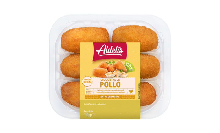 Croquetas pollo jamón cocinado rápido