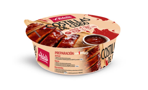 Costillas de cerdo asadas al horno