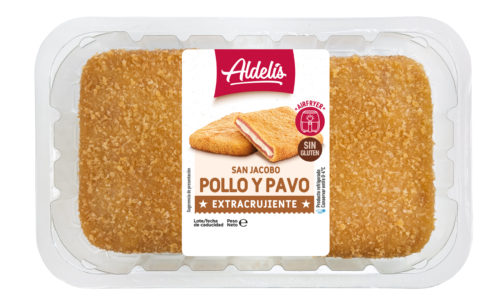 San jacobo pollo pavo extracrujiente